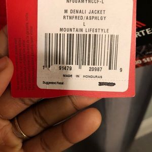 Men’s North Face Denali Fleece New With Tags!